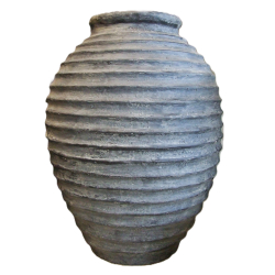 Wazon Dzban ceramiczny Prążkowany XXL